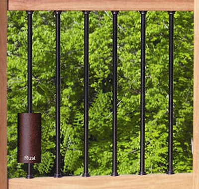 Deckorators Classic Round Aluminum Deck Balusters